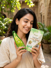 Dana Methi Face Pack & Cucumber Aloevera Gel Combo Homemade For Skin Glow