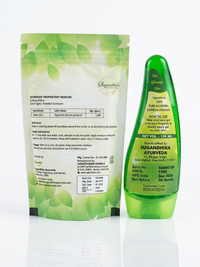 Dana Methi Face Pack & Cucumber Aloevera Gel Combo Homemade For Skin Glow