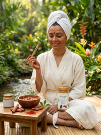 Lal Chandan Face Pack & Sandalwood Gel Combo