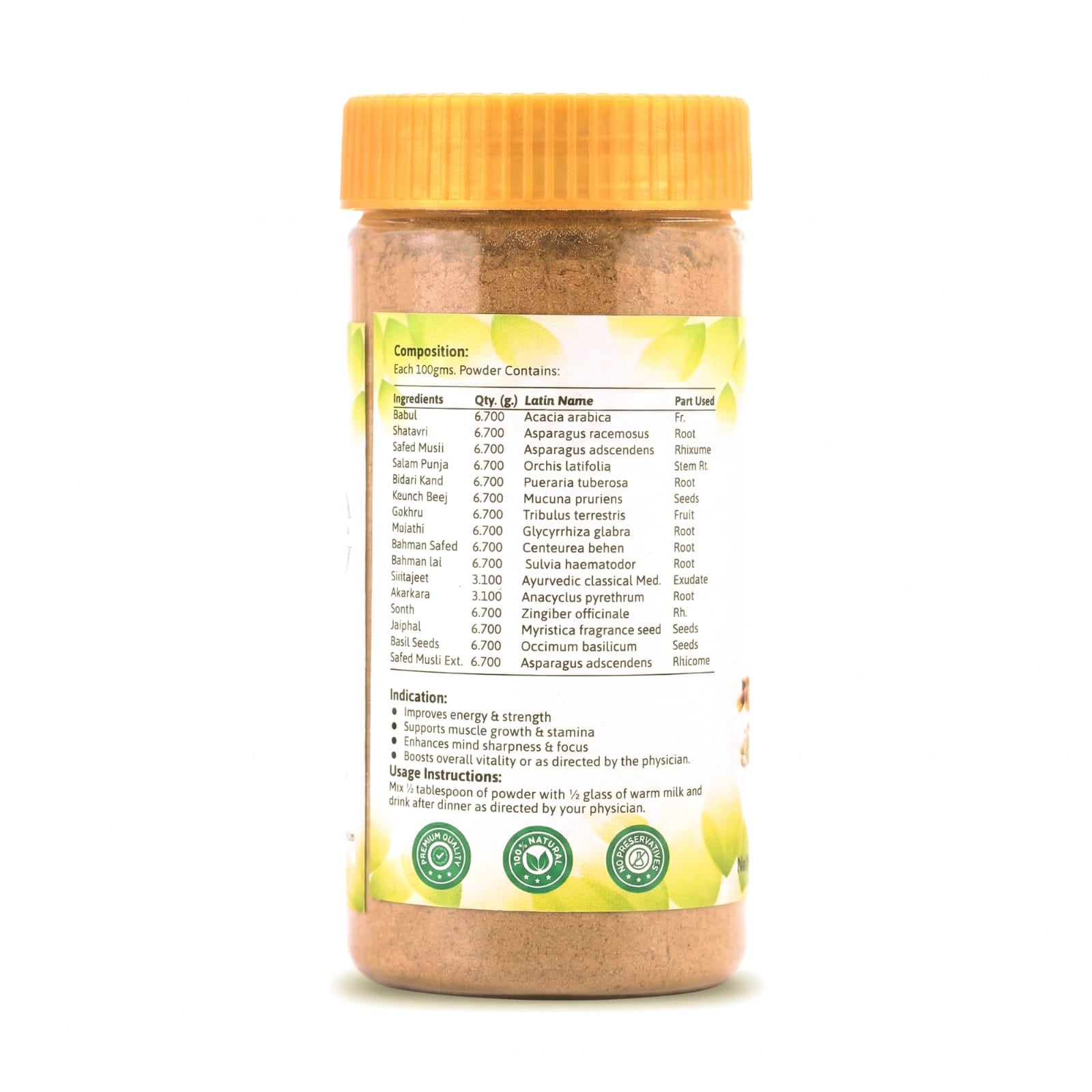 Sugandhika Ayurveda Homemade Shakti Powder